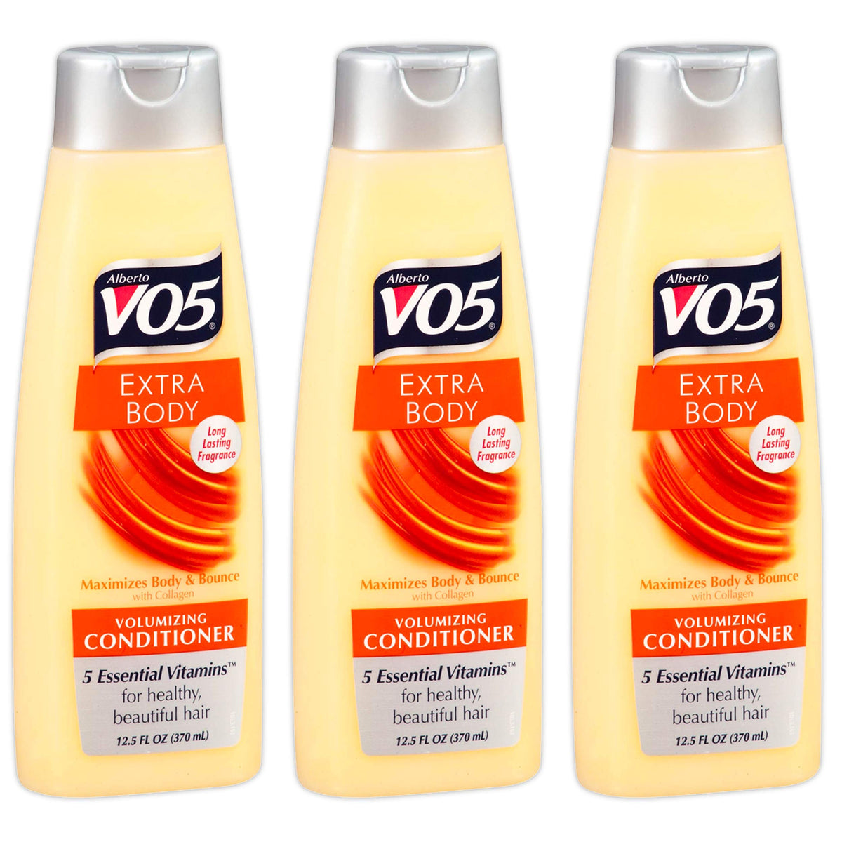 VO5 front bottle showing label and volumizing benefit