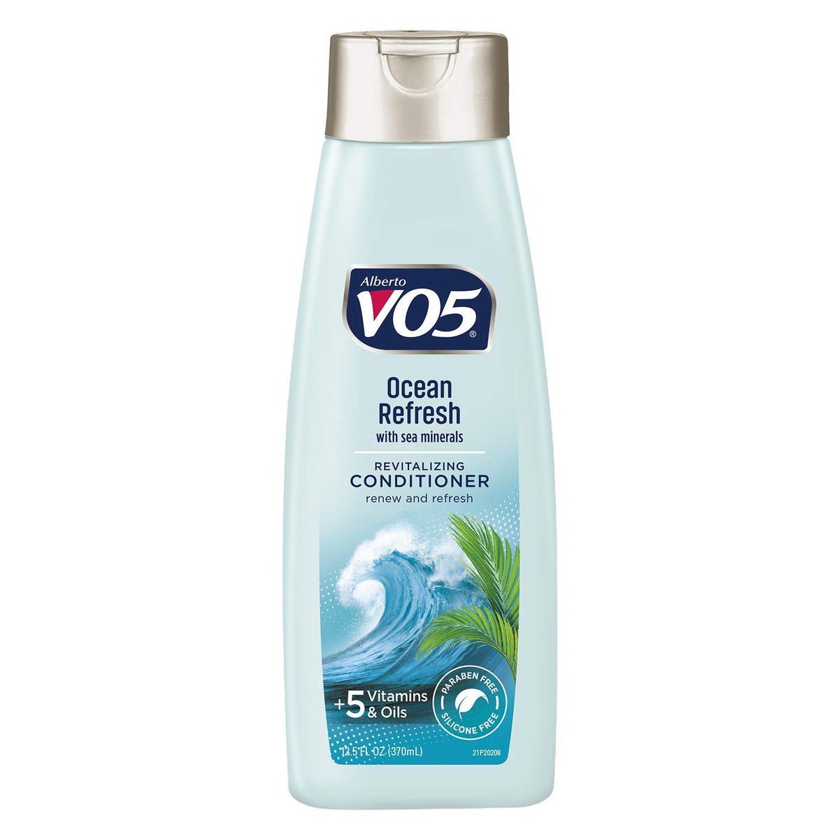 VO5 Ocean Refresh front bottle showing label and fresh sea scent benefit