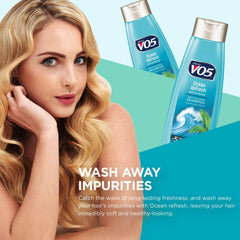 VO5 bottle cap detail emphasizing easy dispense and convenient use