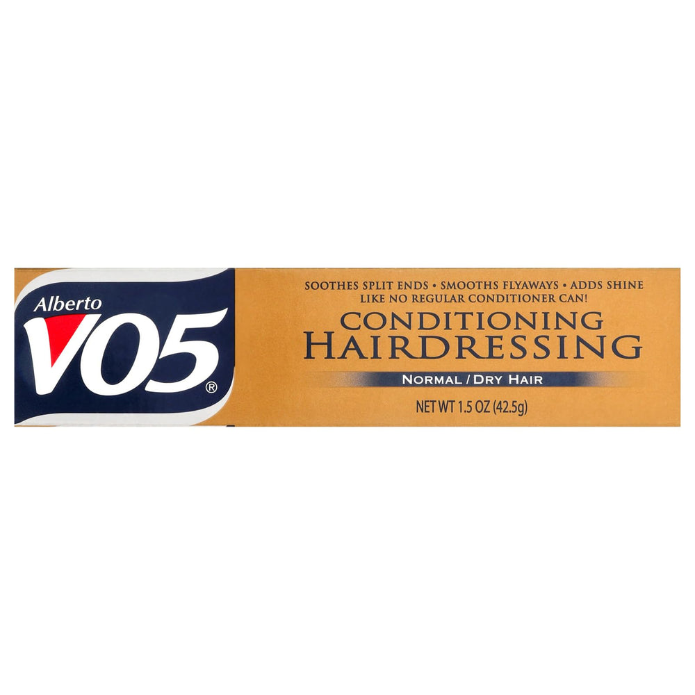 VO5 texture close-up of concentrated cream, highlights smoothing and shine benefit