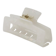VOCOSTE front view clip showing tortoise and ivory finish for stylish hold