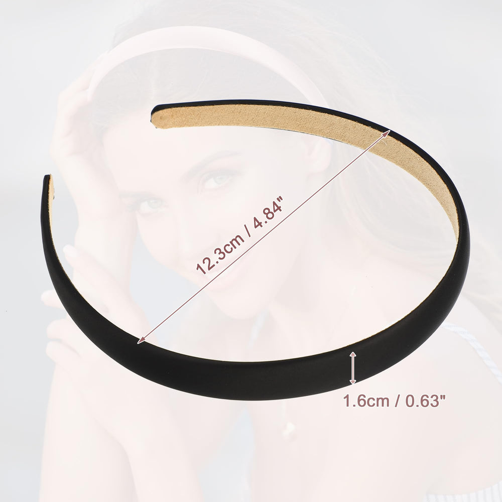 VOCOSTE headband in use keeping hair back during styling and providing neat look