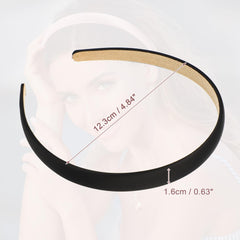 VOCOSTE headband in use keeping hair back during styling and providing neat look