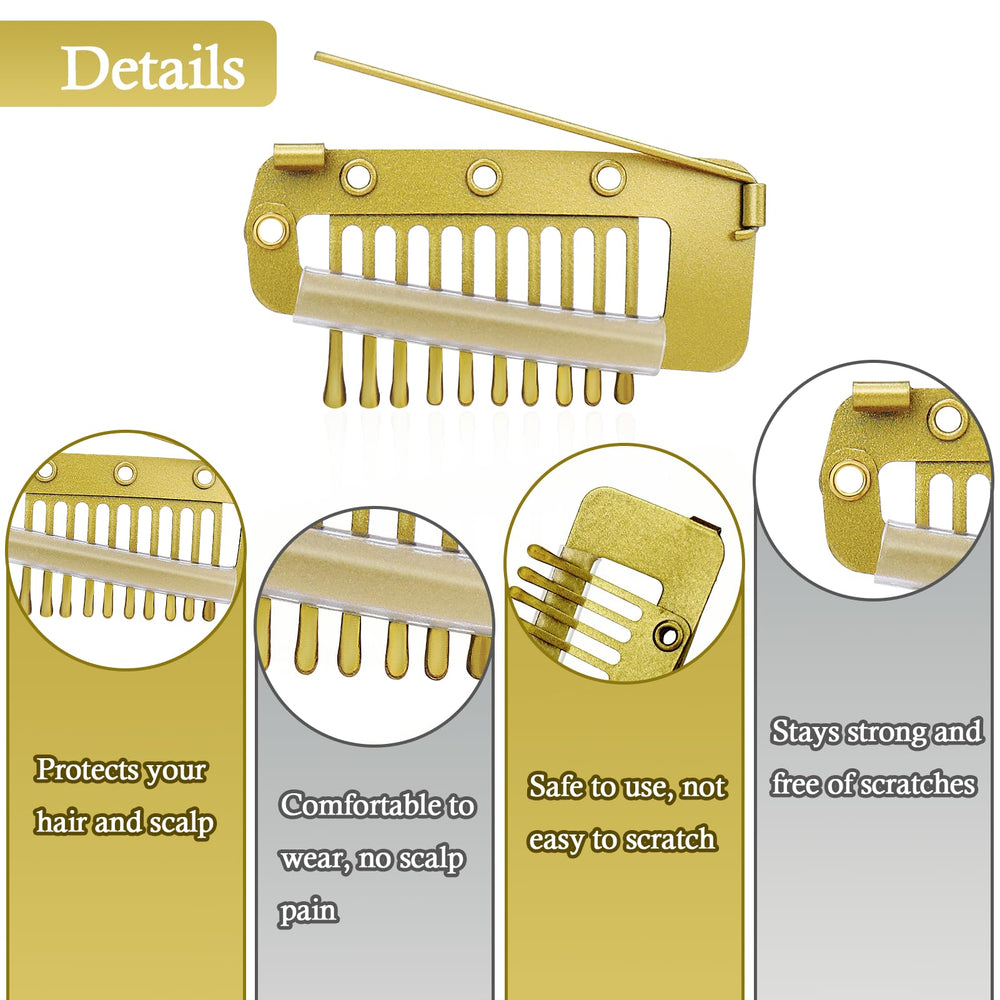 Vodolo clip open showing safety-pin style mechanism for secure grip