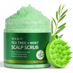 VOERUY front bottle showing label and product volume, clarifies scalp