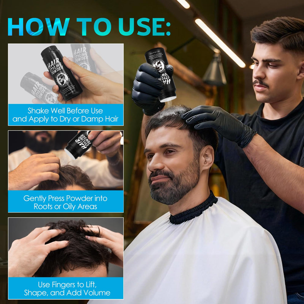 VOFANK styled thick hair example showing enhanced separation and no stiffness benefit