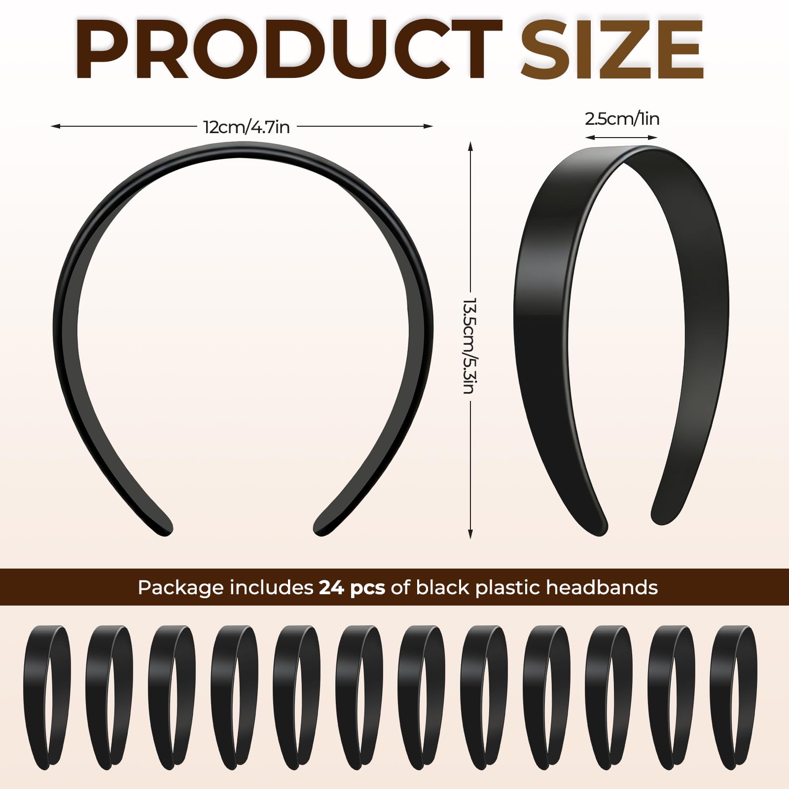 VOKOY headband close-up of smooth edge highlighting comfort against ears