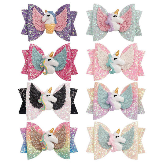 volepet front packaging showing 8 unicorn bows and easy gifting