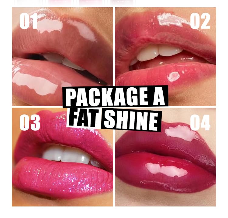 VolksRose model wearing lip oil showing glossy, plumping effect