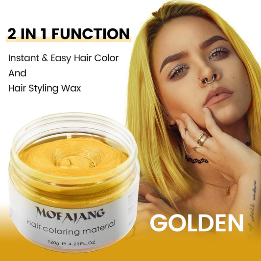 VOLLUCK open jar texture close-up highlighting creamy metallic wax for easy blending