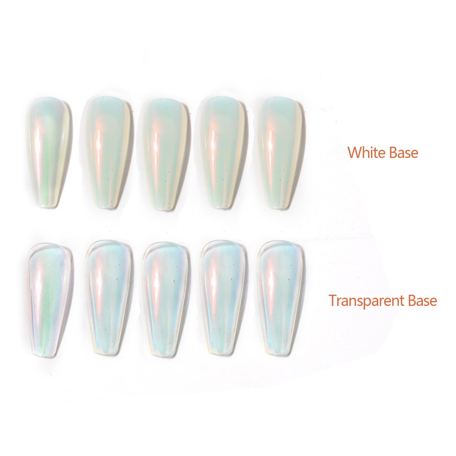 Vonrui styled manicure on hand showcasing multidimensional chrome effect benefit
