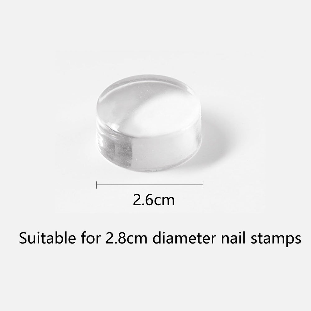 Vonrui stamper head attached to holder in hand for easy replacement benefit