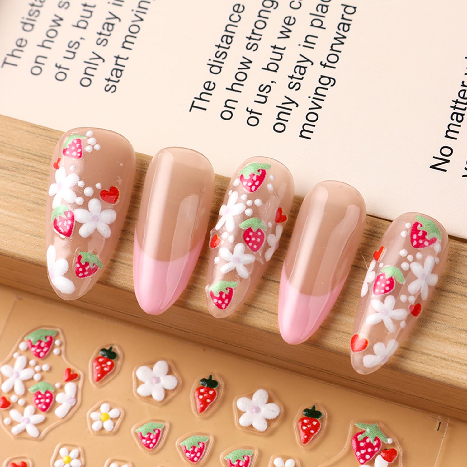 Vopintpy summer lifestyle manicure showcasing seasonal motifs for polished look
