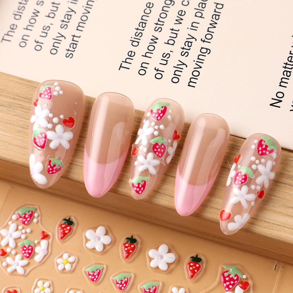 Vopintpy summer lifestyle manicure showcasing seasonal motifs for polished look