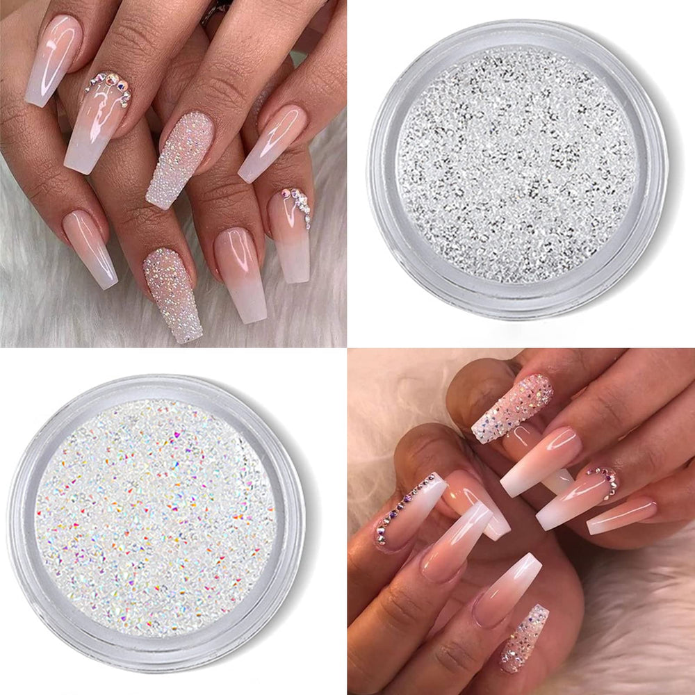 VOTACOS in use on acrylics demonstrating placement and secure adhesion benefits