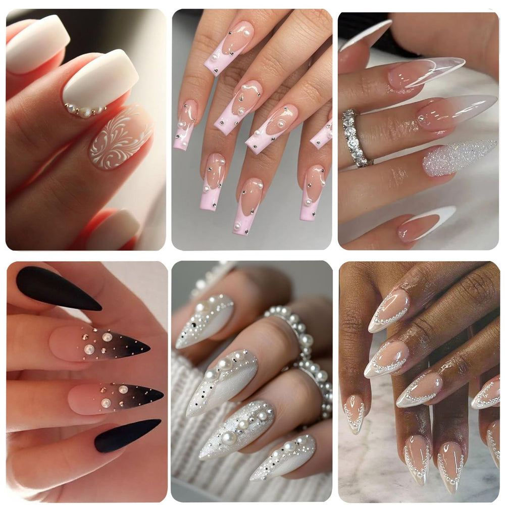 VOTACOS applied on a fingernail demonstrating secure hold and elegant finish