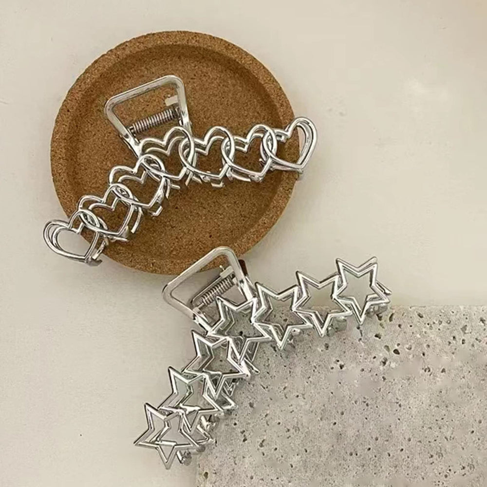 VOTACOS clips worn with beach outfit adding stylish, functional hair control