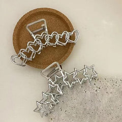 VOTACOS clips worn with beach outfit adding stylish, functional hair control