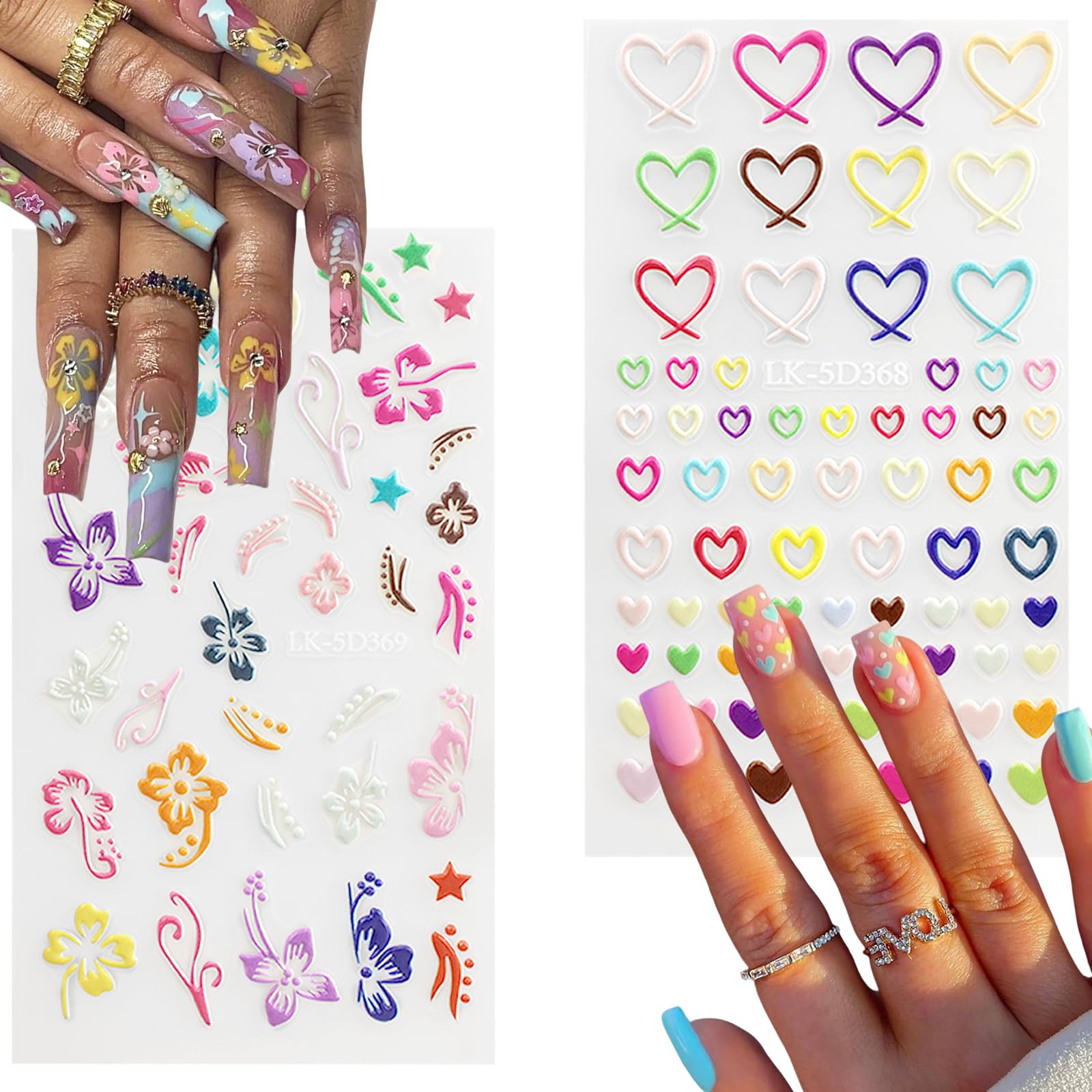 VOTACOS sticker size shown on a hand to illustrate scale and natural fit
