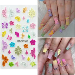 VOTACOS full sheet display highlighting pattern variety for versatile nail designs