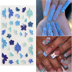 Six VOTACOS sticker sheets fanned out, variety of designs for creative mixing benefit