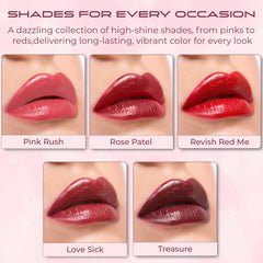 VOTUM Tahari open box display with coordinated shades, easy selection