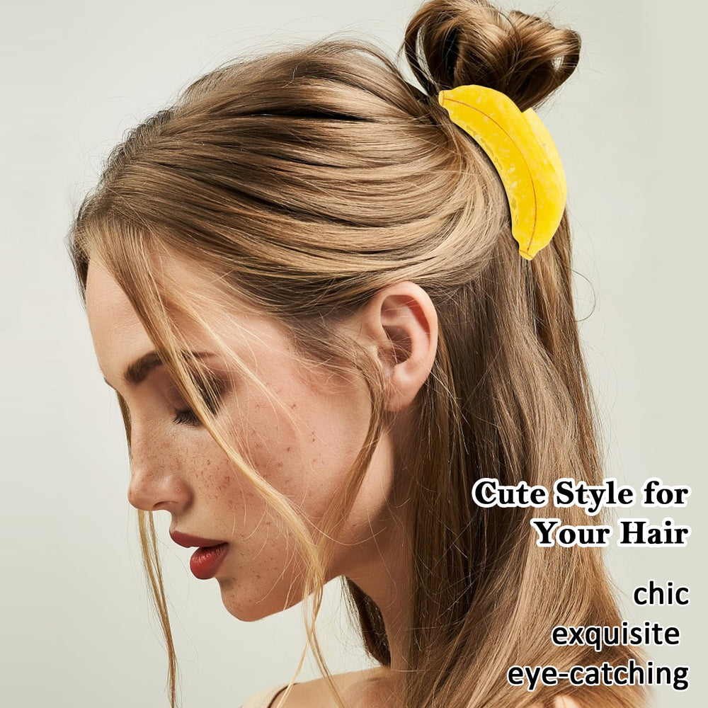 Vovii clip worn in hair demonstrating discreet hold and effortless styling benefit