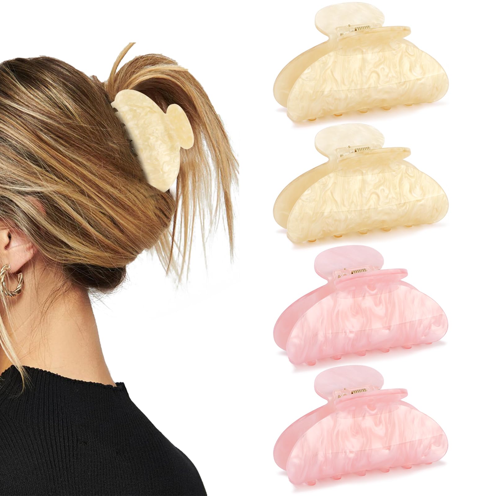 Vovii clips with casual outfit illustrating stylish color pop benefit