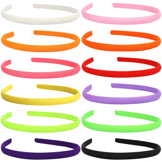 Vovii front packaging showing full 12-piece colorful headband set for variety