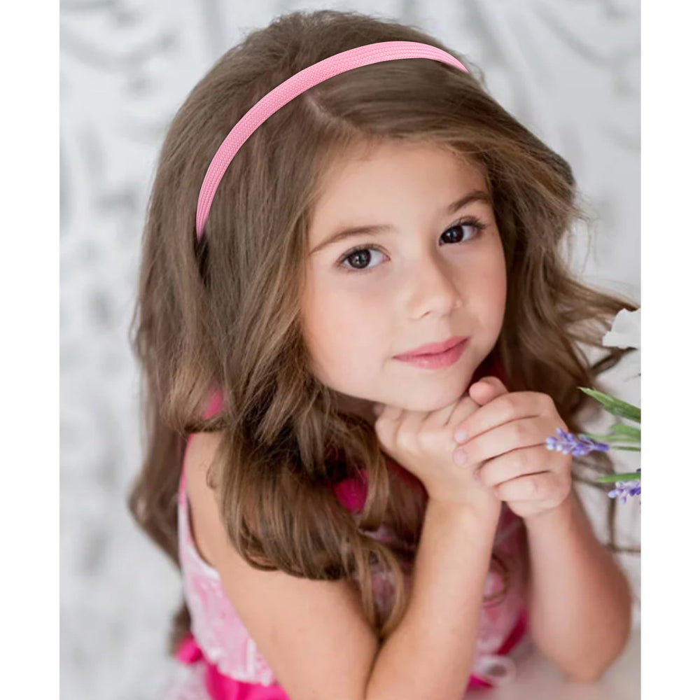 Vovii headband styled with bright outfit showing fashionable everyday use