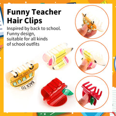 Vovii angled view of school bus clip jaw for wide grip and stable styling