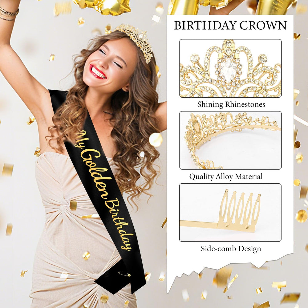 Vovii set worn by birthday person demonstrating flattering party-ready style