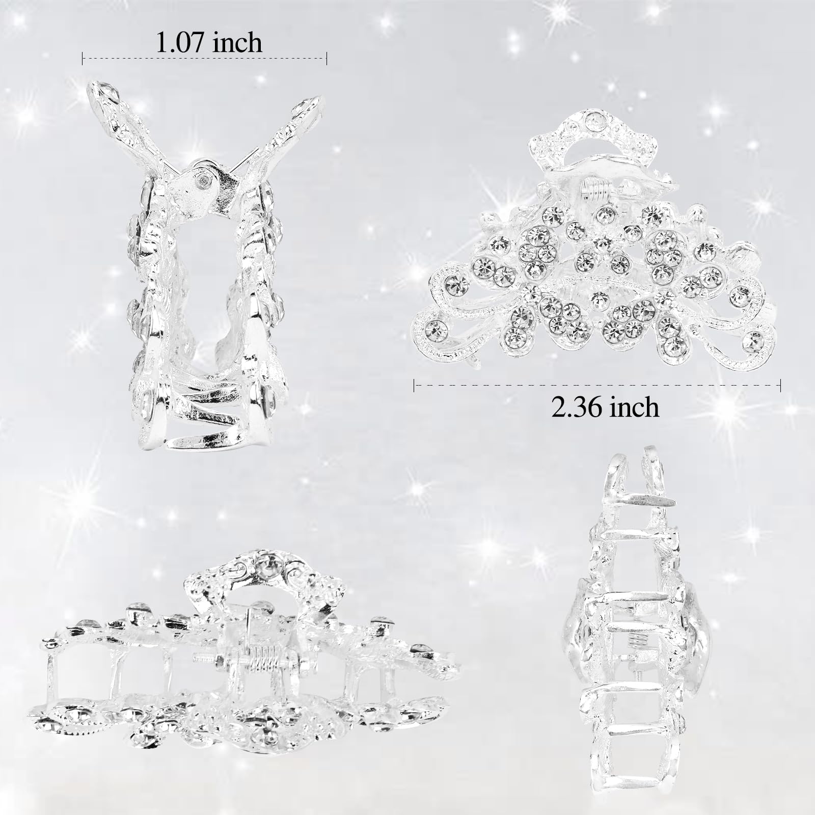 Vovii side profile of clip showing alloy hinge and strong tension for reliable hold
