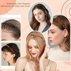 Vovii headband beside a ruler showing slim scale and portable size for travel convenience