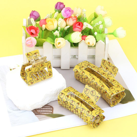 Vovii three clips laid flat displaying size variety and styling versatility