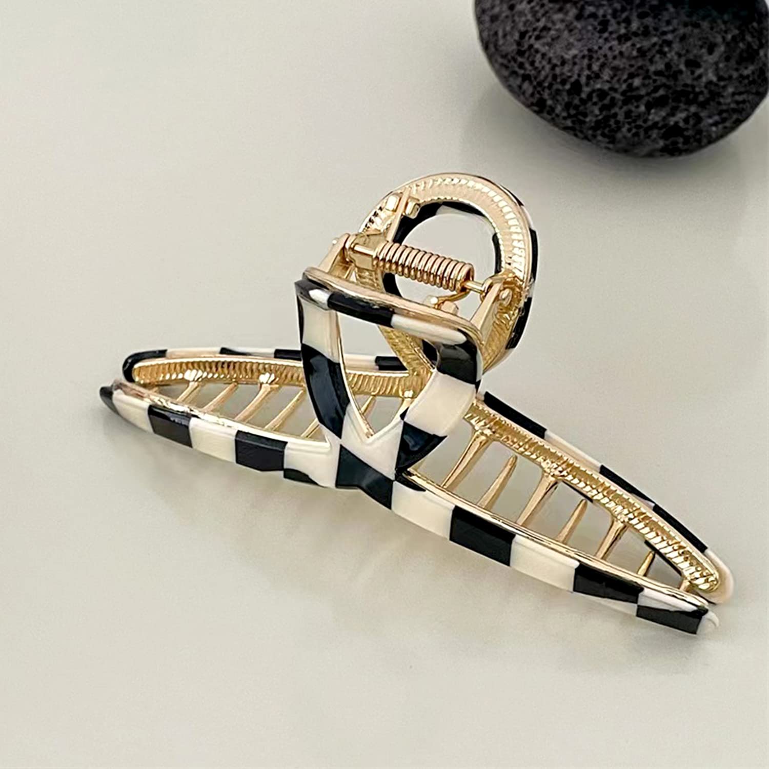 VRbeatter clip securing half-up style adding elegant lift and comfort