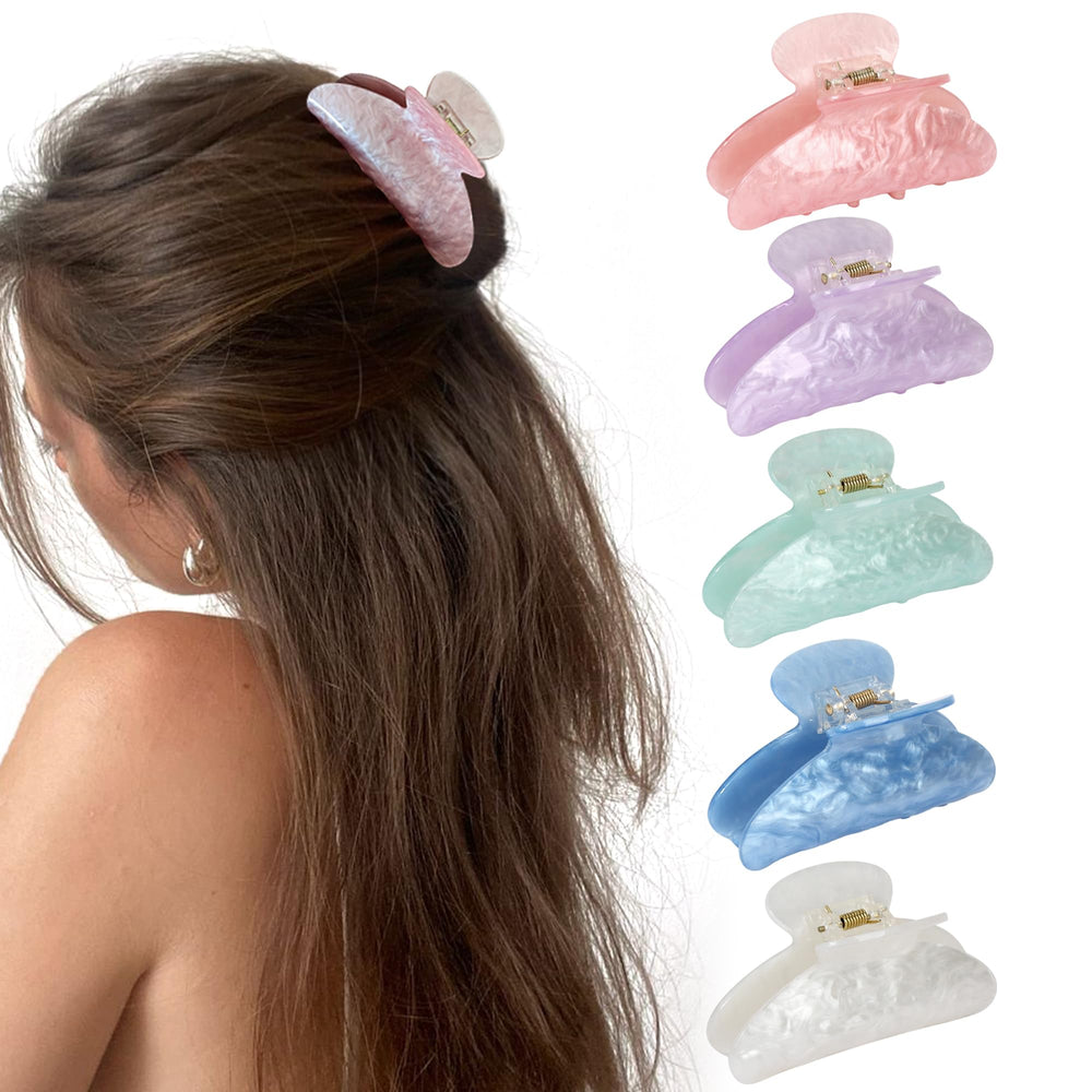 VRbeatter front view of five colorful clips showing compact styling convenience