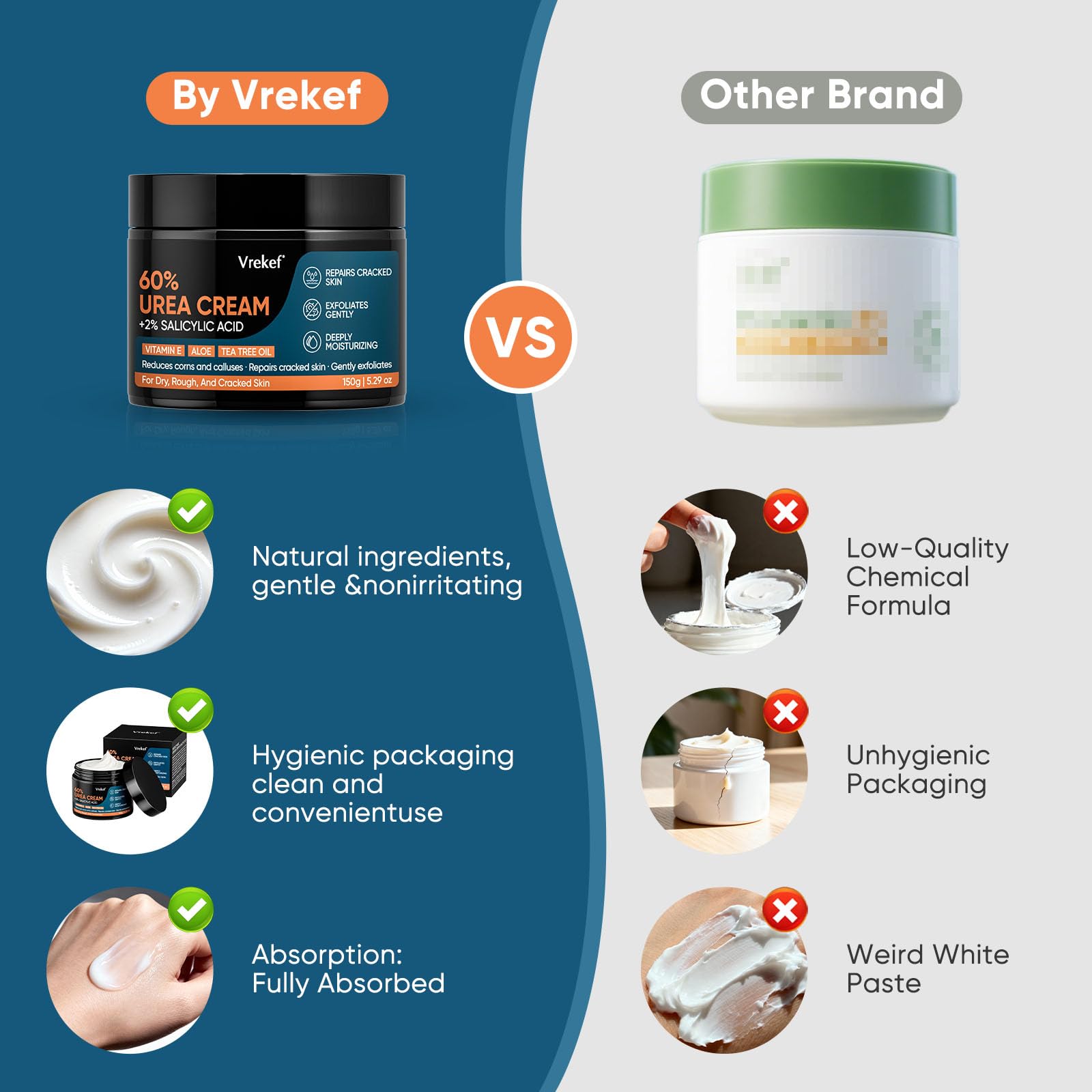 VREKEF nighttime sock use illustrating enhanced overnight hydration