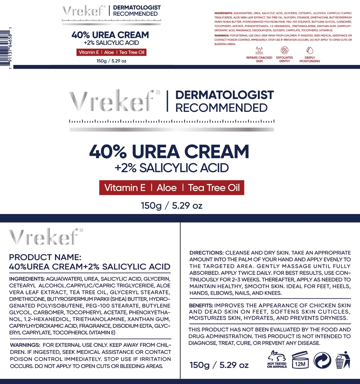 VREKEF jar staged in natural light conveying skincare routine