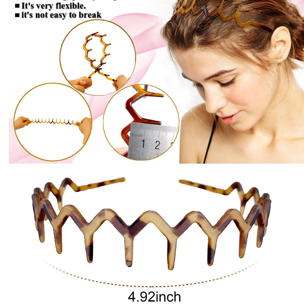 Vrose Flosi close-up of zig zag wavy teeth and rounded tips, comfortable scalp protection