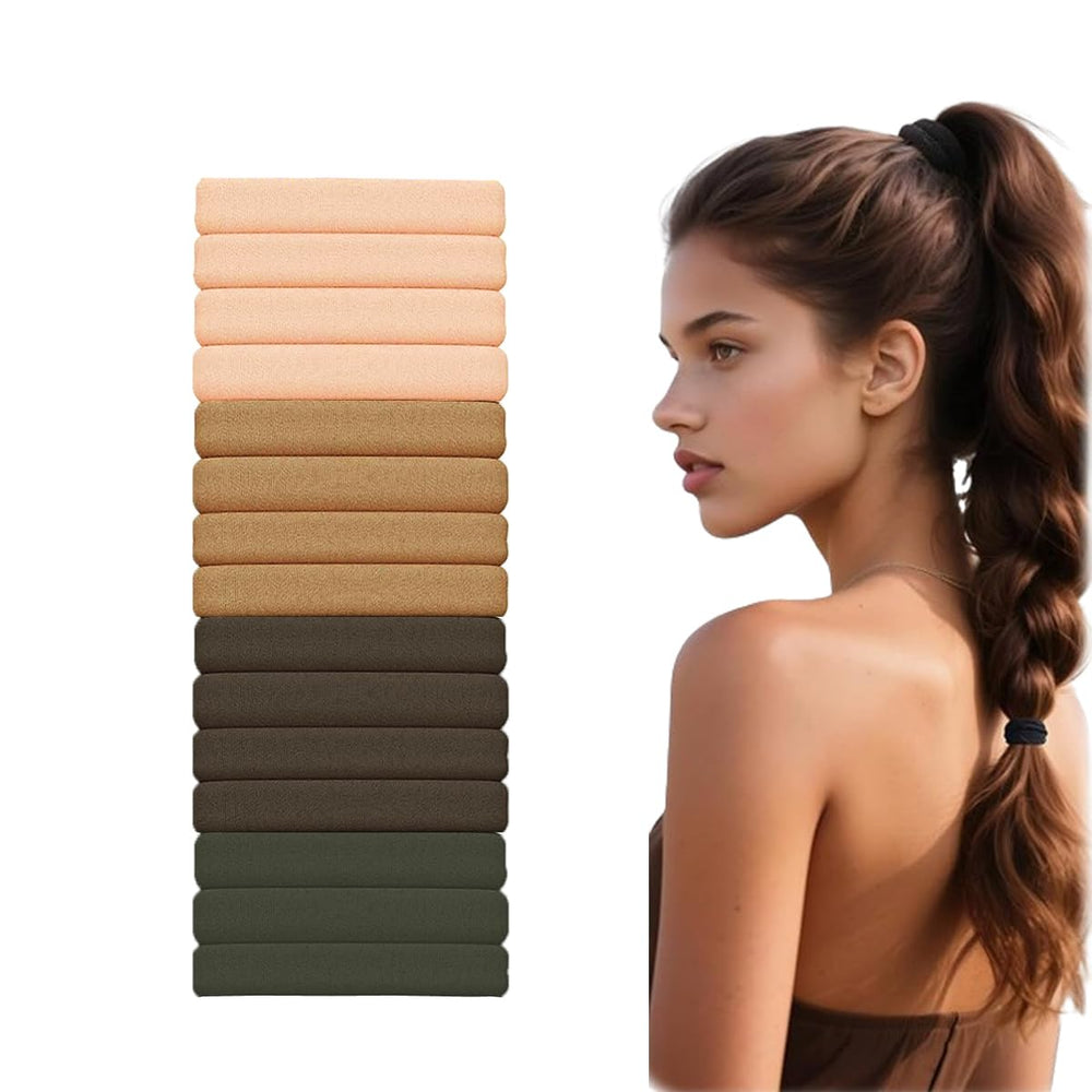Vrose Flosi front packaging showing 15 hair ties and benefits