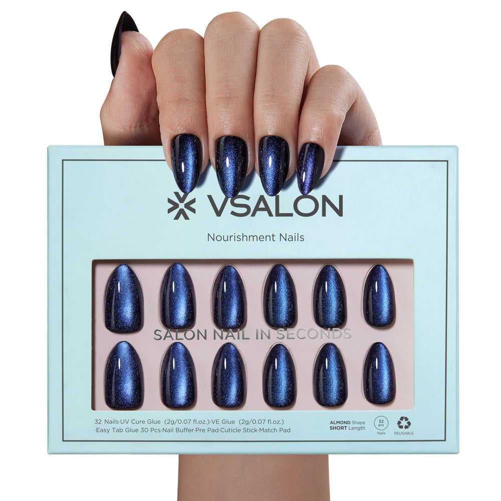 VSALON nail protector bottle detail to nourish and protect nails