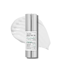 VT COSMETICS bottle front packaging showing elegant label and size benefit