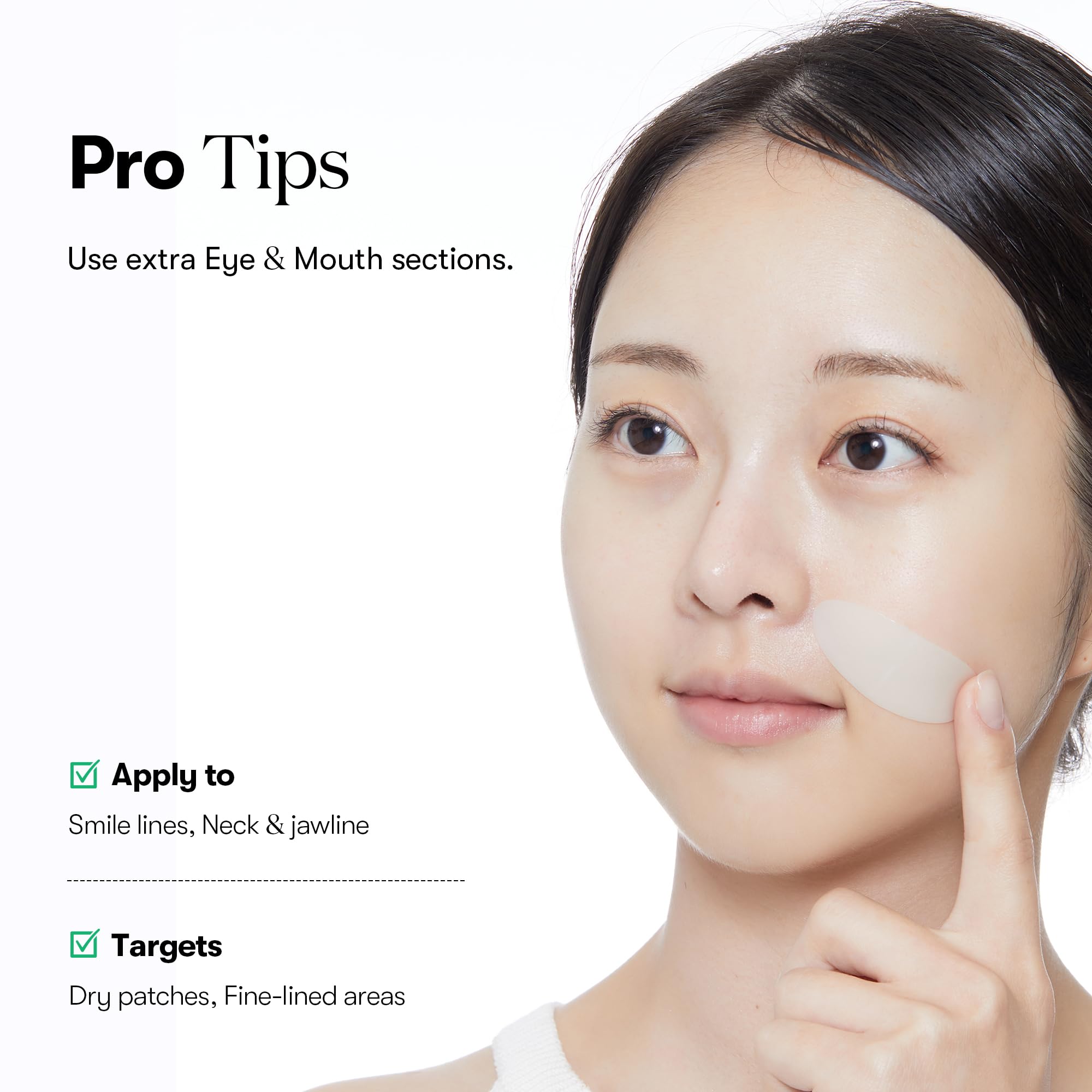 VT COSMETICS mask held in hand showing size and easy use