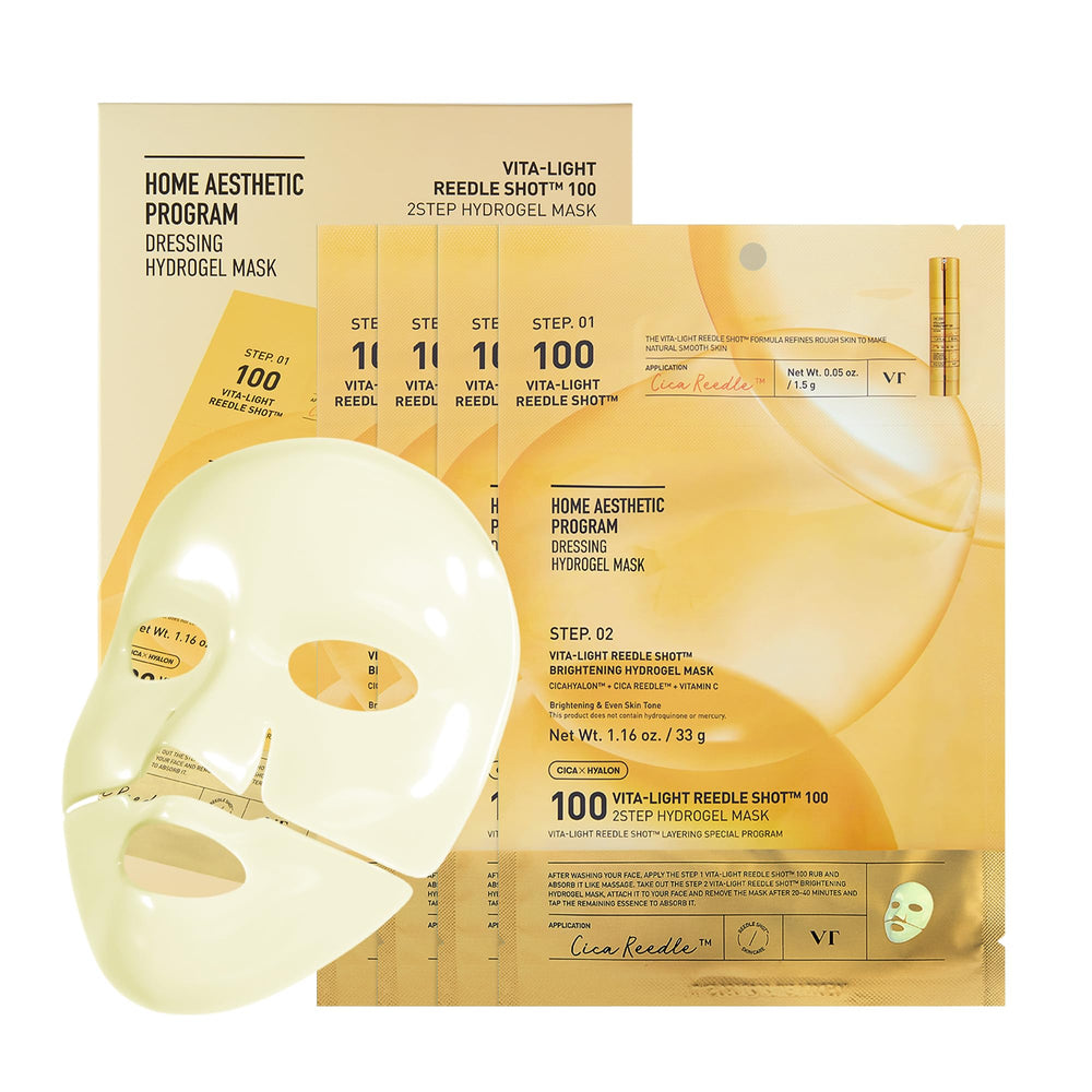 VT COSMETICS front packaging showing Vita-Light Reedle Shot for easy shopping