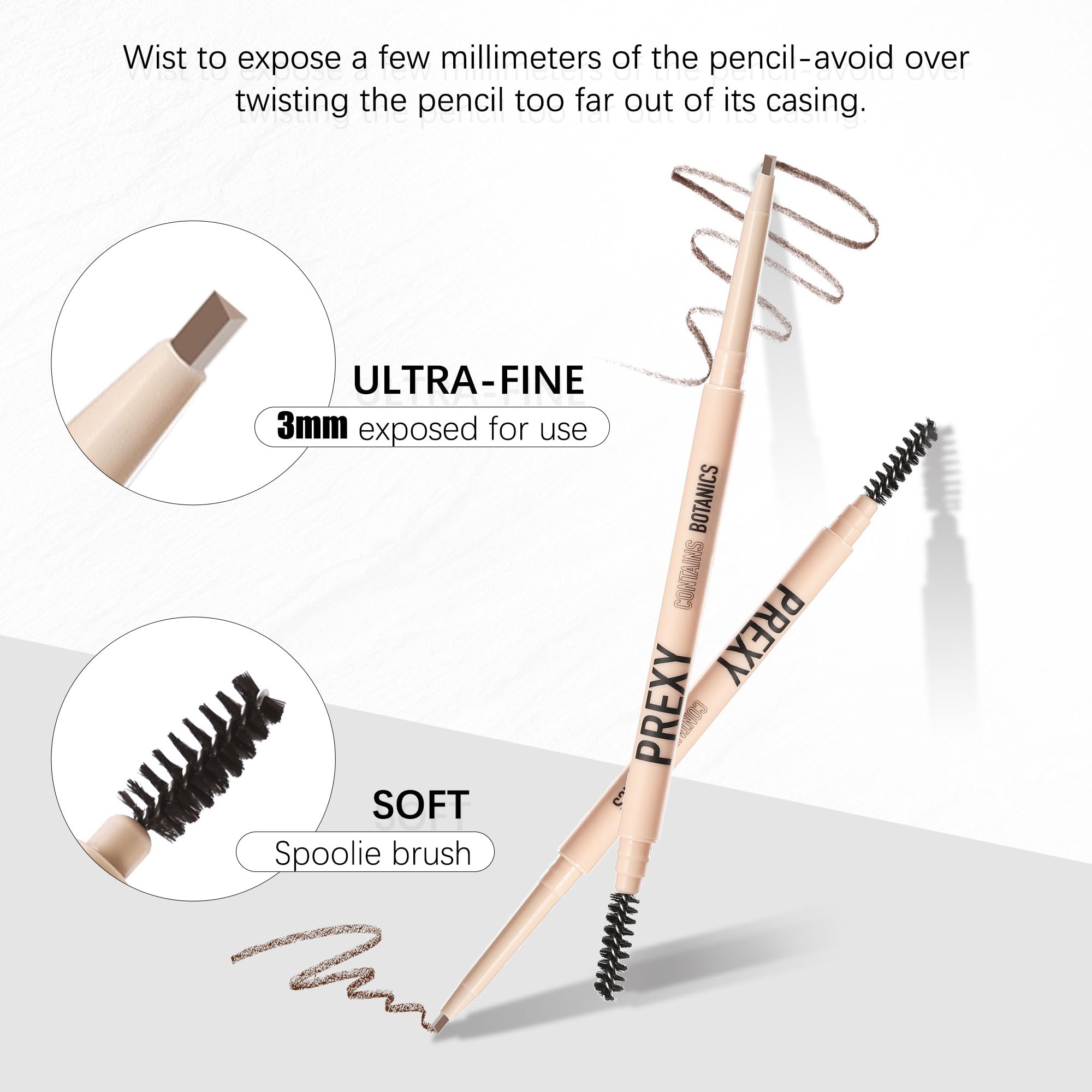 Vugnna texture stroke on skin demonstrating smooth, waterproof application