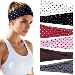 Vylxuxa front pack display showing six headbands and convenient multi-pack benefit