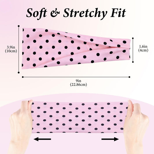 Vylxuxa single headband close-up highlighting soft stretch for comfortable wear
