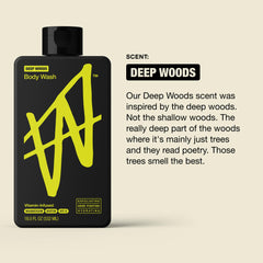 W by Jake Paul 18 fl oz bottle next to towel to show scale and travel-friendly size benefit