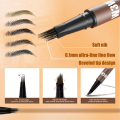 W3W brow pen being applied by hand offering quick shaping and time-saving benefit